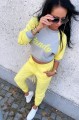 Krótka bluza Candy luźna  pastelowa B-266