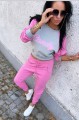 Krótka bluza Candy luźna  pastelowa B-266