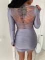 Komplet bluzka + spódnica lycra K-6