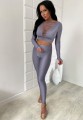 Komplet bluzka + leginsy lycra K-7