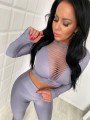 Dopasowane leginsy lycra I-40