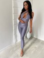 Komplet top + leginsy lycra K-11