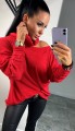Sweter golf odkryte ramię seksowny kolory  B-255