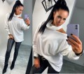 Sweter golf odkryte ramię seksowny kolory  B-255